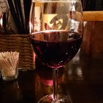 バーアムスルーム - 赤ワイン一杯目