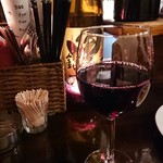 バーアムスルーム - 赤ワイン２杯目