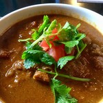 スプーンソング - 【チキンのサンバルカレー(1,000円)】辛さは15倍でいただきました。