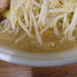 ラーメン二郎 - 今日は乳化ではない