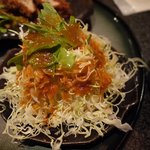 とんかつ マンジェ - サラダです