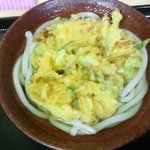 Sanukiudonenuaaruiiandomerikenya - 青ネギ生姜かき揚げ