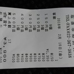 廻鮮寿司 塩釜港 - 17皿も食べてこの値段！しかも、税込みだったんですねΣ(゜Д゜)素晴らしい★★★