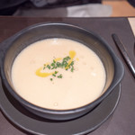 CIAK - All Day Italian - 今日のスープはカリフラワーの素朴な味のスープでした