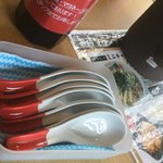 豚骨ラーメン頂 - 綺麗なレンゲ