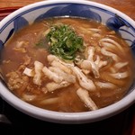 白川製麺所 - カレーうどん 大盛り無料