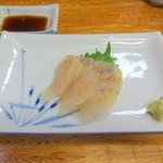 ソイ刺身(昆布締め)