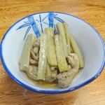 郷土料理 しまや - 鶏ごぼう煮
