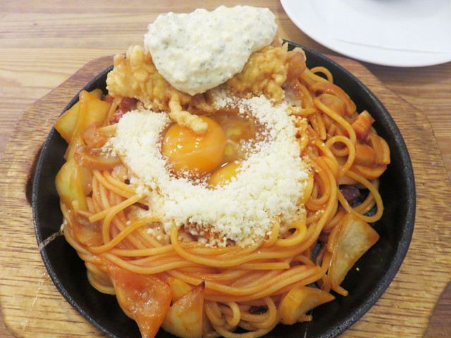 2コ玉ナポリタン オトナなお子様ランチ 楽しい食事 ニュースマイル By Hakata Ann リニューアル ニュー スマイル 薬院大通 洋食 食べログ