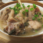 中華菜 高福 - 鶏肉の梅肉蒸し。やわらかーい♪