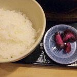 Ichigen - ご飯と漬物