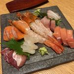 個室居酒屋ぼんた - 刺し身7種盛り