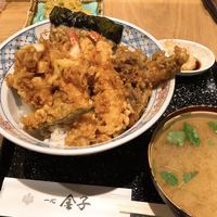 一心 金子 - 江戸の天丼と味噌汁
