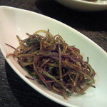 Restaurant L'Etroit - 利尻昆布とおかひじきのマリネ（４００円）