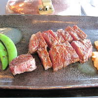 天川 鉄板焼き - サーロインステーキ