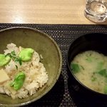 四季彩 葉月 - いい香り〜♬菜の花のお味噌汁♡