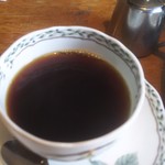 ホーム喫茶 瀬戸 - サンドイッチモーニングのコーヒー(2018.02.17)