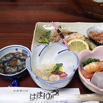 はまゆう - ナマコ、クジラ、カマ焼き、煮物