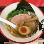 拳ラーメン - 「淡麗のどぐろ煮干しそば 淡」1058円 (小田急新宿店「京の老舗めぐり」)