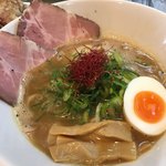 フカクサ製麺食堂 - 白湯鶏ラーメン