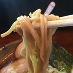 らーめん つけめん 和み屋 - 中太なしっかりしたモチモチ麺