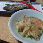 下仁田温泉　清流荘 - 甘い！下仁田葱の天ぷら