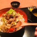 風の蔵人 - コリアン焼肉丼 500円