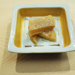 日本橋蛎殻町 すぎた - 【ツマミ】たいらぎの西京焼き