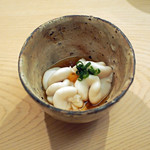 日本橋蛎殻町 すぎた - 【ツマミ】白子ポン酢