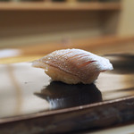 日本橋蛎殻町 すぎた - 【握り】大洗のかすご鯛の昆布締め