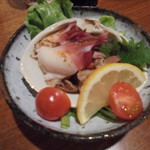 Shokusai Ajisammi - ほっき炙り600円