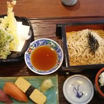 あじ菜 - 料理写真:天ざるランチ1,058円