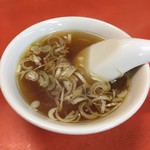 中華三原 - スープ。