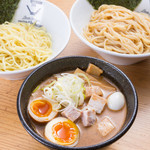 kuri-mi-tonkotsura-memmenyashimmei - 濃厚とんこつ魚介つけ麺