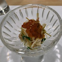 鮨 福原 - 毛蟹いくらかけ