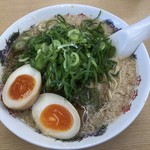 来来亭 - ラーメン ※味玉追加 ※ネギ&背脂多め