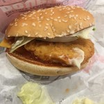 バーガーキング - 白ゴマのバンズが個性的ですね