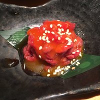 赤坂 金舌 - 松坂牛ユッケ