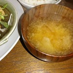 カナカナ - 味噌汁