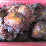 日の丸弁当 - 今日の唐揚げ　2011/5/28ver