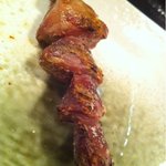 鶏繁 総本店 - 砂肝も大きさが丁度いい