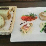 ヴィア トスカネッラ - 前菜です。さっぱりおいしい。