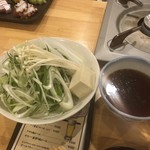十兵衛 - しゃぶの野菜とポン酢