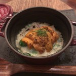 酒粕・チーズ・アスパラ・雲丹