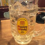 普通の食堂いわま - 水代わりにハイボール