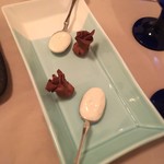 カーサ カルマ - マンステールを詰めたラビオリ