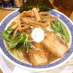麺屋まいど - 煮干し中華そば　メンマ増し