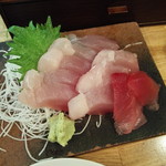 さかなの台所 オリエンタル - マグロ３種盛り