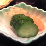 帰燕 - 和定食 1500円 の香の物