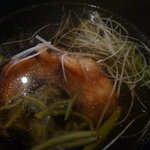 和食 おの寺 - いとよりとじゅん菜のお椀